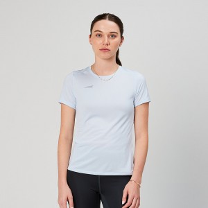Altra CORE SHORT SLEEVE TEE Női Póló Kék | HU-AL9471L13