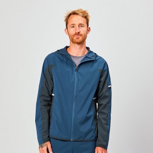 Altra TRAIL WIND Férfi Kabát Sötétkék | HU-AL9763F67