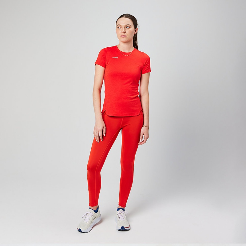 Altra CORE CROP Női Harisnyanadrág Piros | HU-AL8135E90
