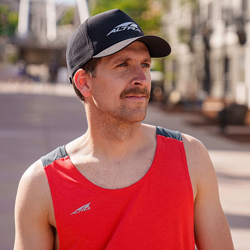 Altra LOGO'D TRUCKER Férfi Kalap Fekete | HU-AL4592M85