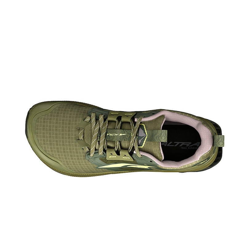 Altra LONE PEAK 8 Női Terepfutó Cipő Olivazöld | HU-AL1354H48