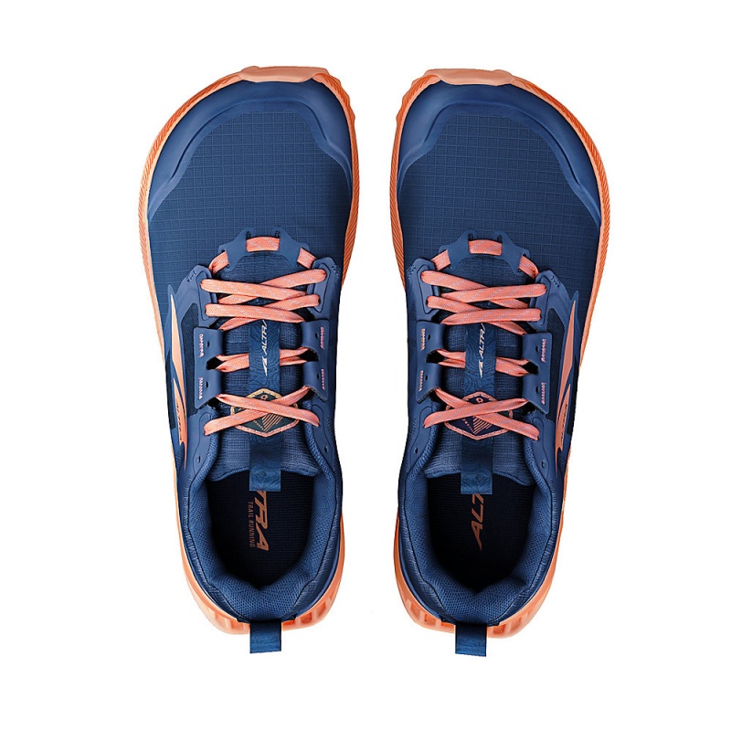 Altra LONE PEAK 8 Női Terepfutó Cipő Sötétkék Korall | HU-AL2386G65