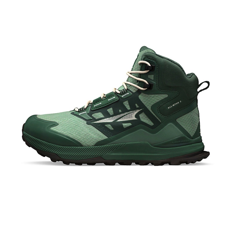 Altra LONE PEAK ALL-WTHR MID 2 Női Túrabakancs Zöld | HU-AL2563C26