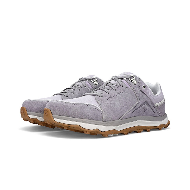 Altra LP ALPINE Női Terepfutó Cipő Szürke Lila | HU-AL3697D32