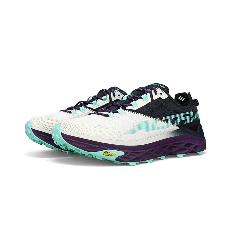Altra MONT BLANC Női Terepfutó Cipő Fekete Zöld | HU-AL3297A06