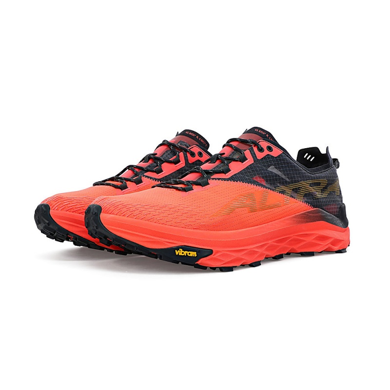 Altra MONT BLANC Női Terepfutó Cipő Korall Fekete | HU-AL9135D58