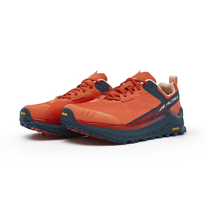 Altra OLYMPUS 4 Női Terepfutó Cipő Sötétkék Korall | HU-AL5941S58