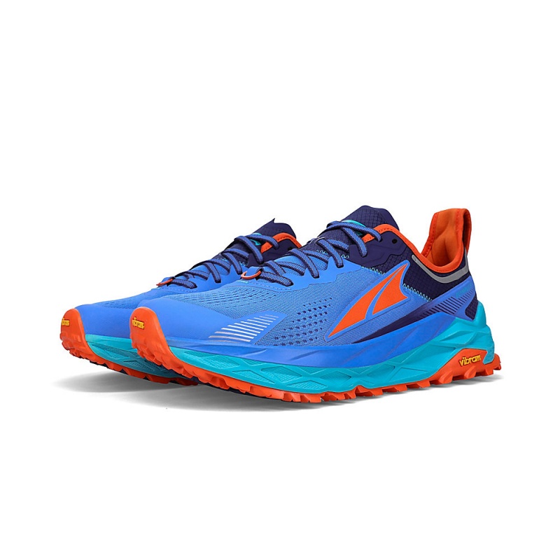 Altra OLYMPUS 5 Férfi Terepfutó Cipő Kék | HU-AL9371P08