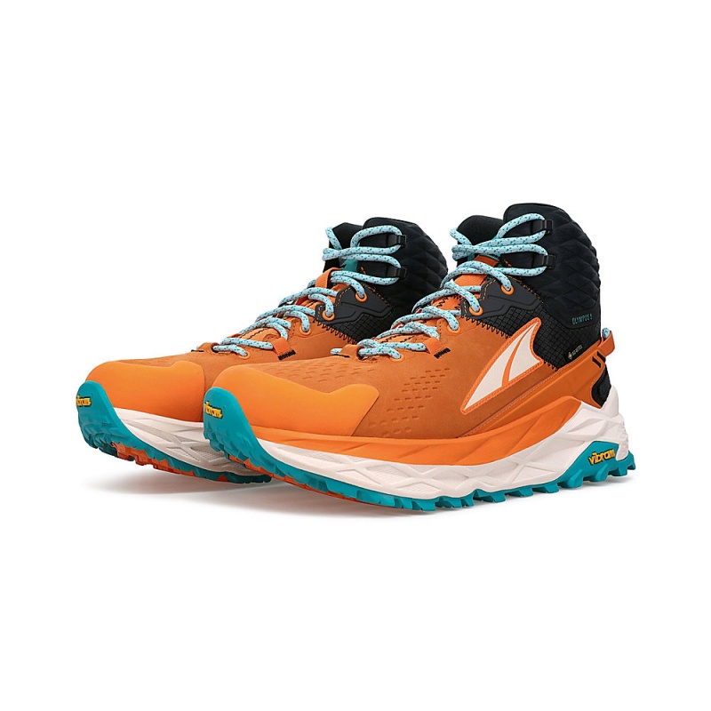 Altra OLYMPUS 5 HIKE MID GTX Női Túrabakancs Narancssárga Szürke | HU-AL3256A68