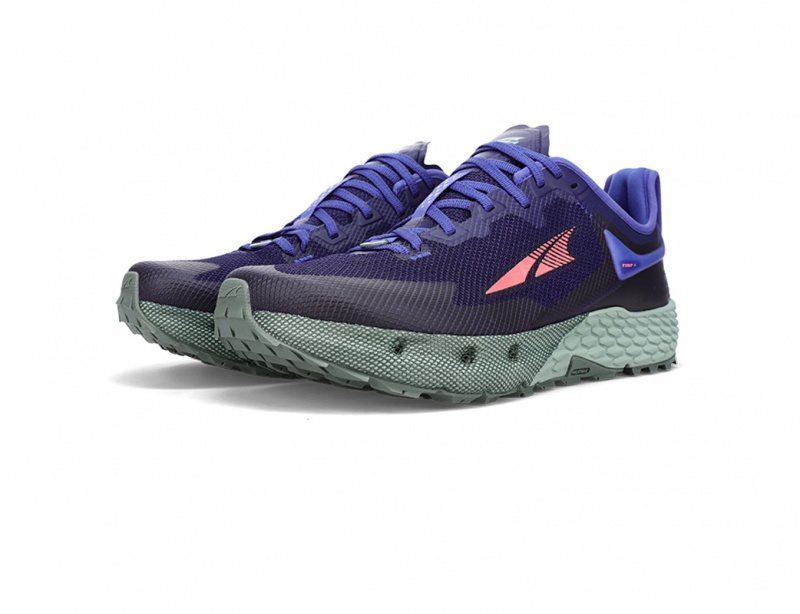 Altra TIMP 4 Férfi Terepfutó Cipő Sötétlila | HU-AL3576W13